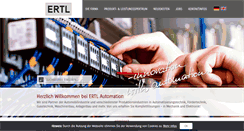 Desktop Screenshot of ertl-gmbh.de